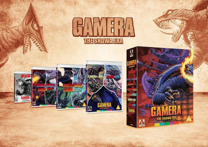 Gamera - The Showa Era Collection (1965-1980) [Blu-ray]