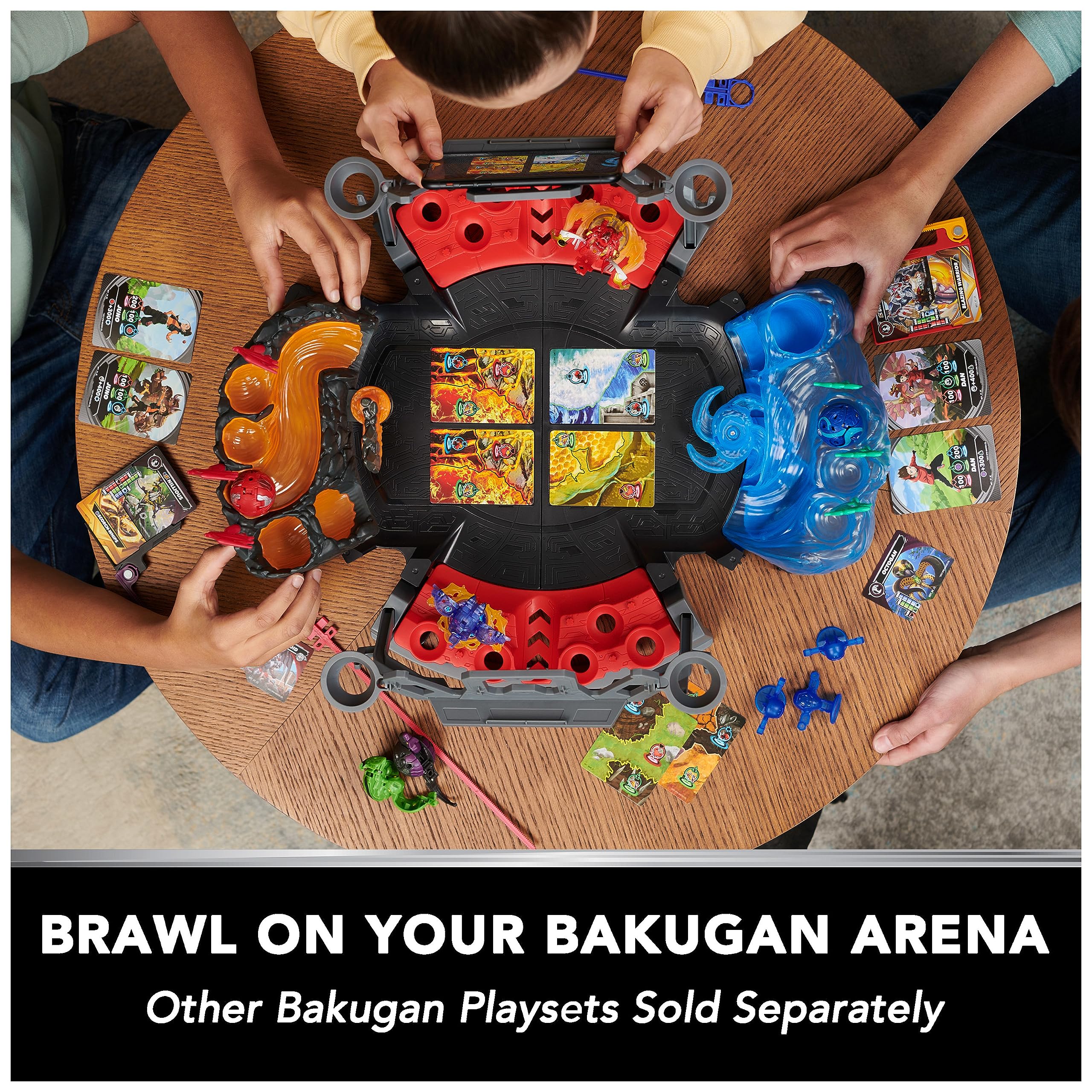 BAKUGAN Battle 5-Pack - Spinning Attack with Core Bakugan, Cards & XL Rip Cord 19