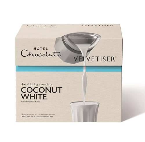 Hotel Chocolat - Coconut White Hot Chocolate Sachets 4