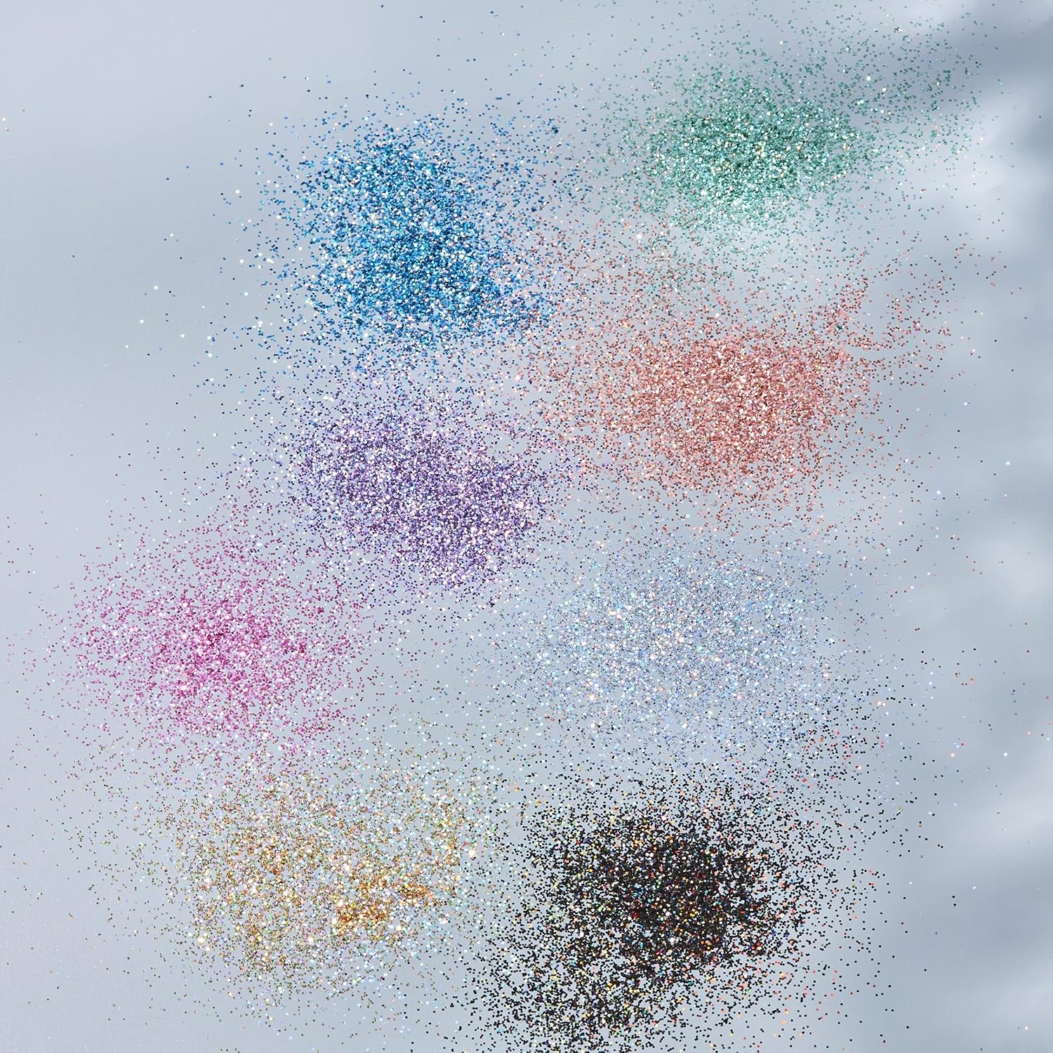 Moon Glitter - Holographic Glitter Shaker (5g) - Pink Cosmetic Grade Loose Glitter for Face, Body, Hair, Nails 7