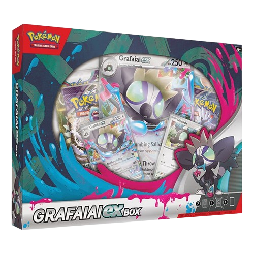 Pokemon TCG - Scarlet & Violet - Grafaiai Ex Collection Box