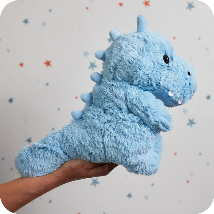 Warmies 13" Baby Dinosaur Blue