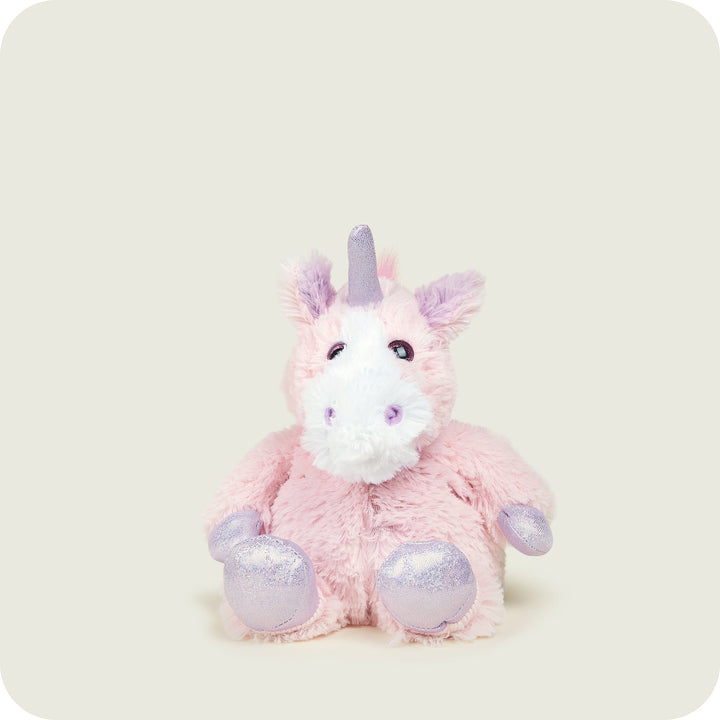 Warmies Junior Sparkly Pink Unicorn 9"