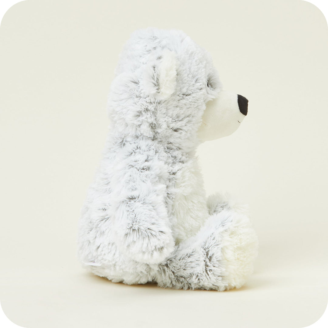 Warmies 13" Marshmallow Grey Bear