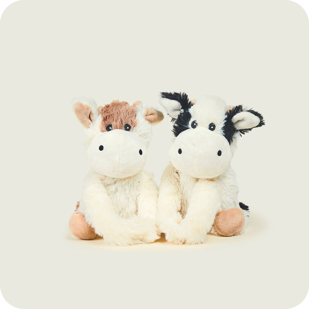 Warmies 9'' Warm Hugs Cows - Fully Heatable Soft Toy Scented with French Lavender