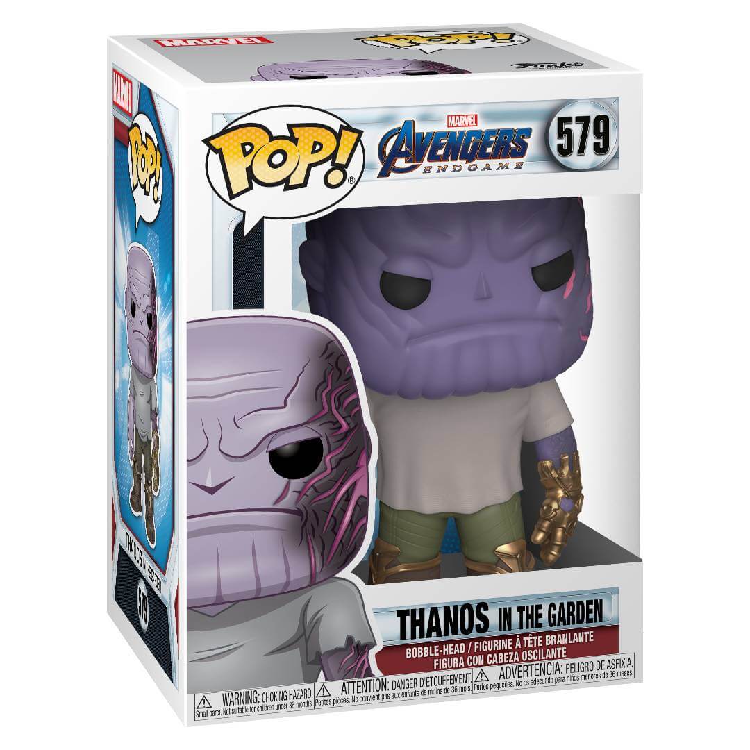 Marvel Avengers: Endgame (MCU) Thanos (en el jardín) con Guantelete Funko 45141 Pop! Vinilo #579