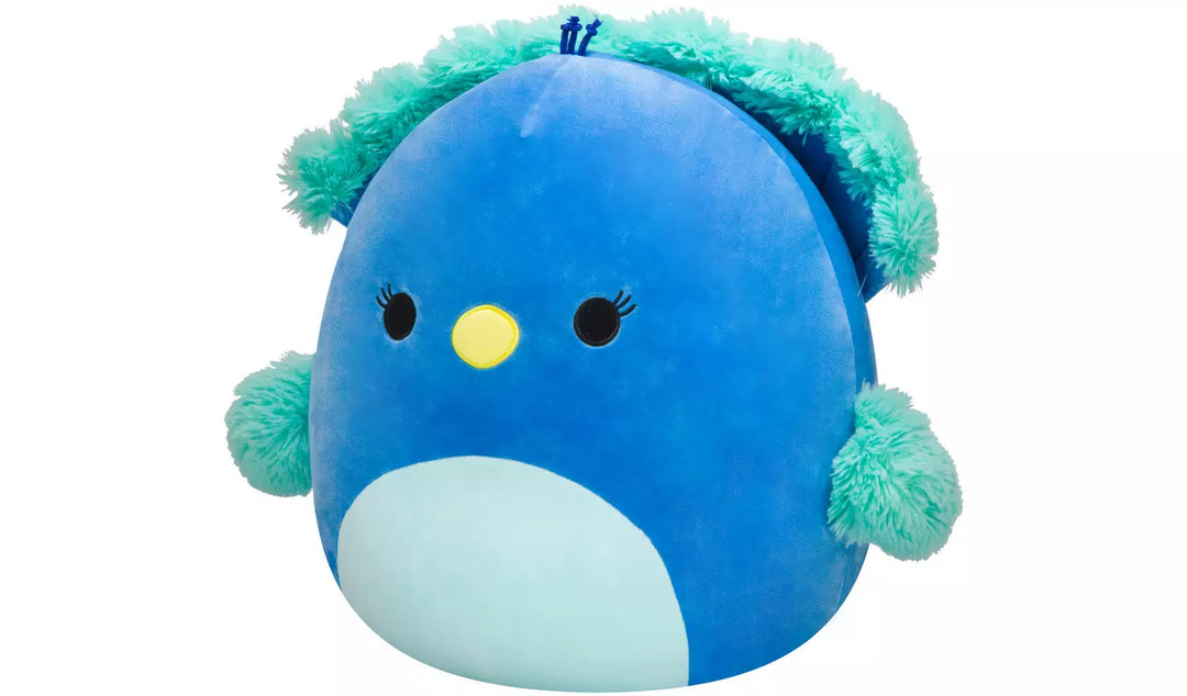 Squishmallows 16" inch - Pricilla the Blue Peacock