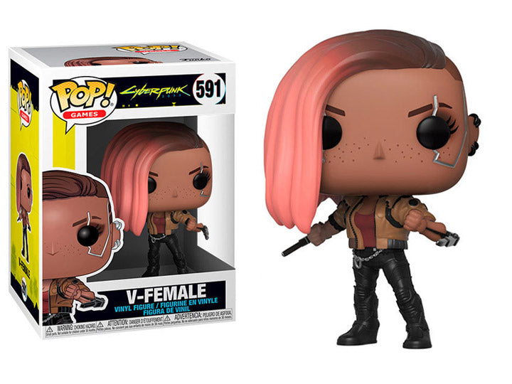 Cyberpunk 2077 V-Female Funko 47510 Pop! Vinilo n. ° 591