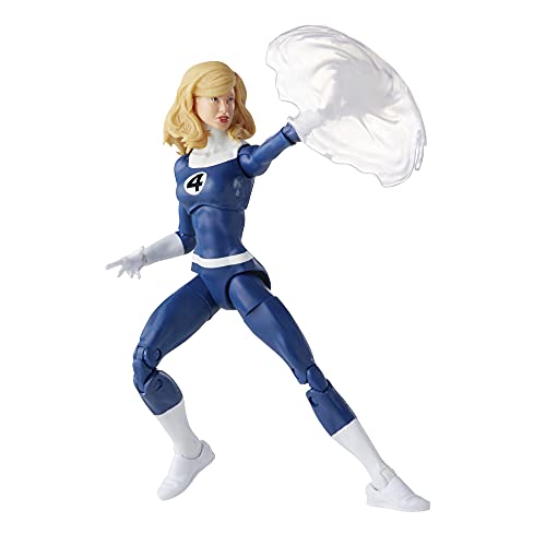 Hasbro Marvel Legends Series Retro Fantastic Four Marvel's Invisible Woman 6-inc