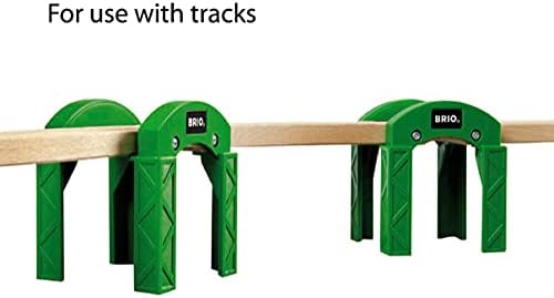 BRIO Train Track Stacking Supports for Kids Age 3 Years Up - Compatible with all BRIO Railway Train Sets & Accessories