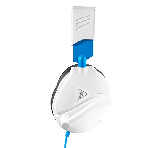 Turtle Beach Recon 70P White Gaming Headset para PS4, Xbox One, Nintendo Switch y PC