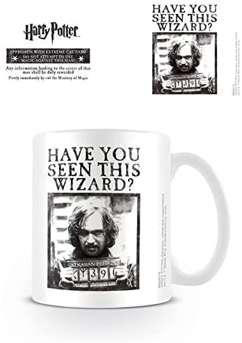 Tasse en céramique Harry Potter avec graphique d&#39;affiche de recherche dans une boîte de présentation