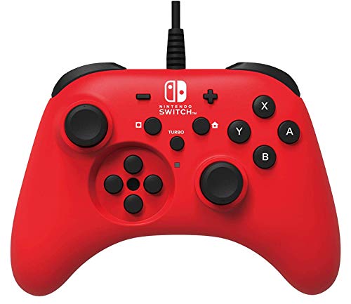 HORI HORIPAD Wired Controller - Red for Nintendo Switch