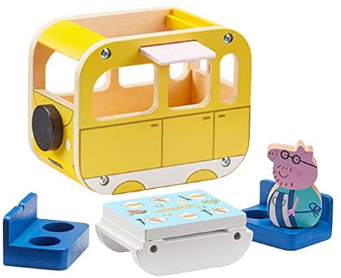 Camping-car en bois Peppa Pig