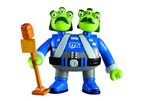 Miles von Morgen 481411ML Miles From Tomorrowland Play Figures, Watson & Crick und Phoebe