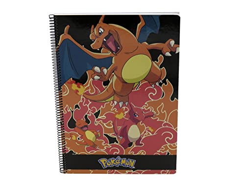 Notebook Folio 80 Sheets Pokemon - Charmander (CyP Brands)