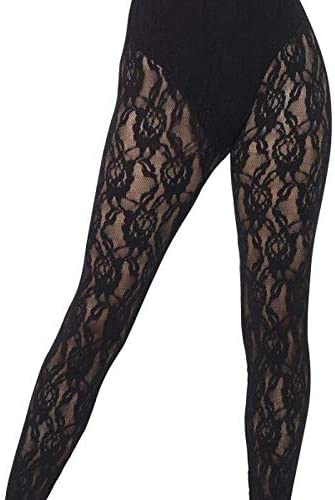 Smiffys 80s Lace Leggings