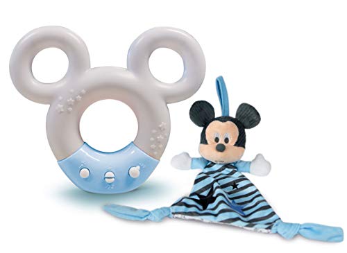 Clementoni 17397- Disney Baby Mickey-Sound & Color Lamp-Night Light, White Sound