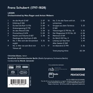 Schubert: Lieder [Audio CD]