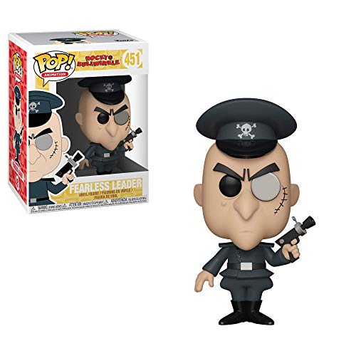 Rocky &amp; Bullwinkle Líder Intrépido Funko 33465 Pop! Vinyl