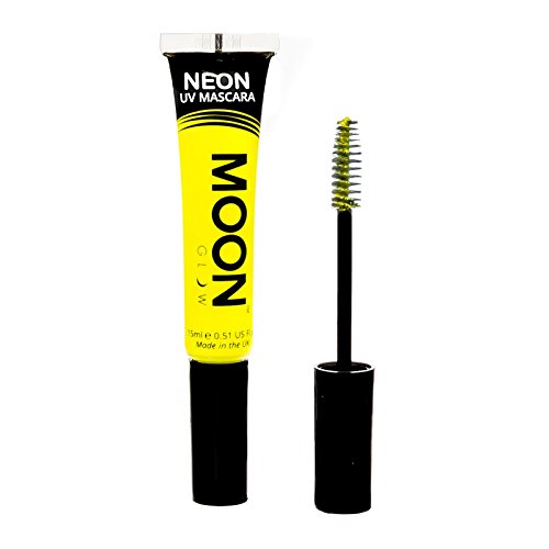 Smiffys Moon Glow Intense Neon UV Mascara - Jaune Intense - 15ml