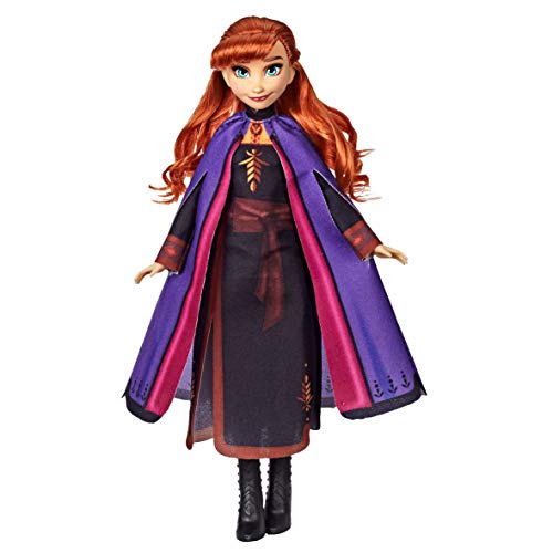 Poupée Disney La Reine des Neiges Anna avec de longs cheveux roux