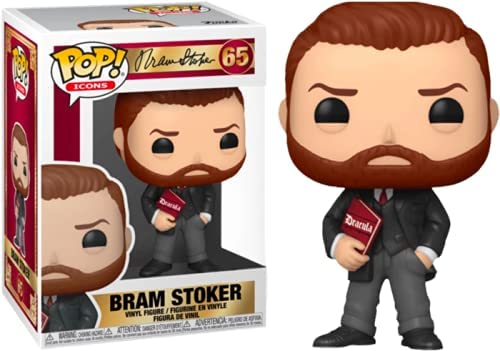 Bram Stoker with Book Funko 52074 Icon Pop! Vinyl