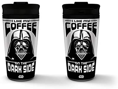 Star Wars (I Like My Coffee On The Dark Side) Metal Travel Mug