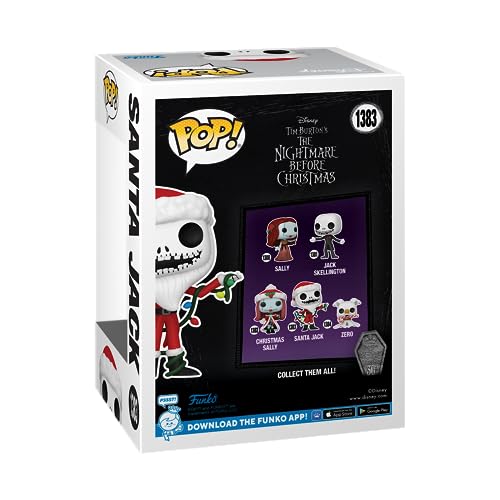 Disney: The Night Before Christmas 30th - Santa Jack Skellington Funko 72386 Pop! Vinyl #1383