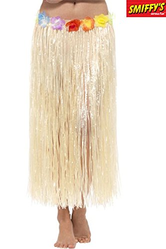 Smiffys Women's Natural Hawaiian Hula Skirt