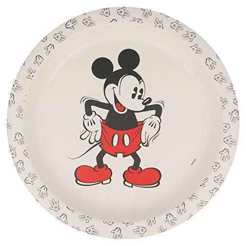 Stor Disney Mickey dish 90 years bambu