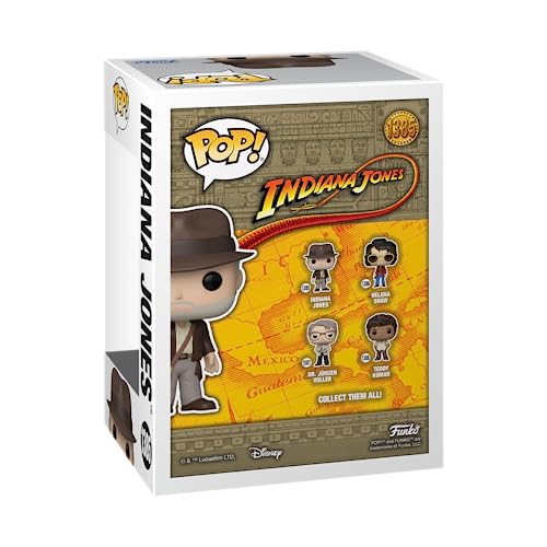 Movies: Indiana Jones and the Dial of Destiny - Indiana Jones Funko 63986 Pop! Vinyl #1385