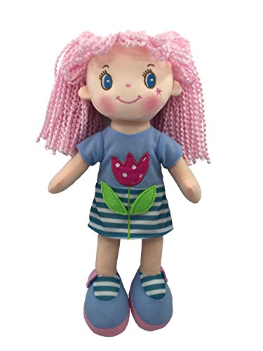 A B Gee 362 C6663 Ellen Rag Doll Pluche Speelgoed, 30 cm