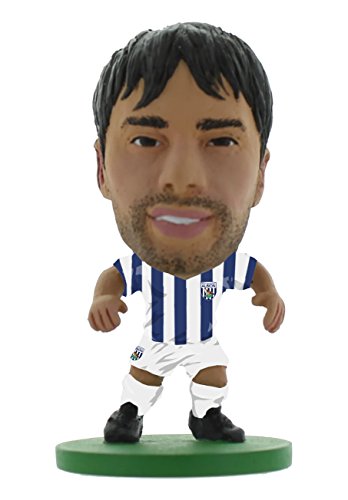 SoccerStarz SOC341 West Brom Claudio Yacob Classic Home Kit Figures