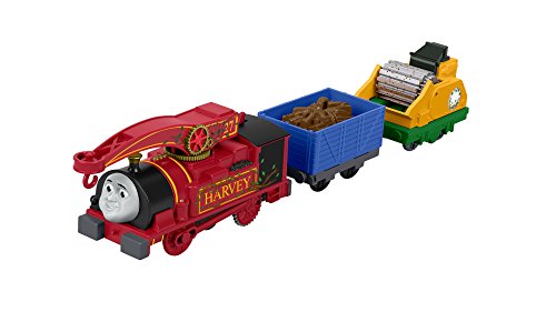 Thomas & Friends FJK53 Helpful Harvey, Thomas the Tank Engine Trackmaster Toy