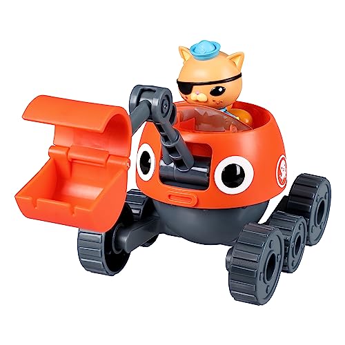 Octonauts Above & Beyond Terra Gup 3 And Kwazii Deluxe Toy Vehicle & Figure Set, Recreate Octonauts Missions