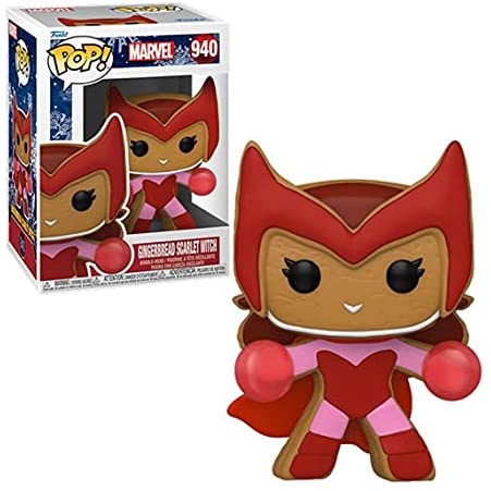 Marvel Gingerbread Scarlet Witch Funko 57129 pop! VInyl #940