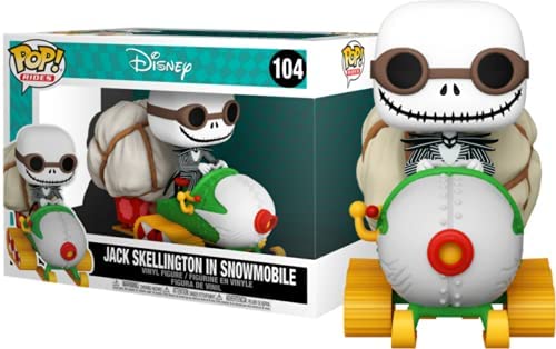 Disney Jack Skellington en moto de nieve Funko 49146 Pop! Vinilo # 104