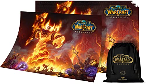 World of Warcraft Classic: Ragnaros | 1000 Piece Jigsaw Puzzle | includes Poster