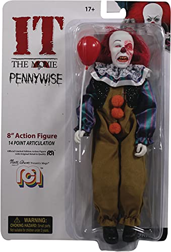 Mego - Horror It Pennywise Burn Damage 8 Action Figure