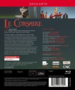 Adam: Le Corsaire [Maria Gutirerrez, Davit Galstyan, Takafumi Watanabe, Juliette Thelin] [2014] [Region Free] - [Blu-ray]