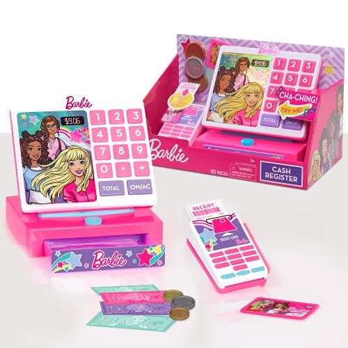 JP Barbie JPL63621 Barbie Cash Register, Multi Colour