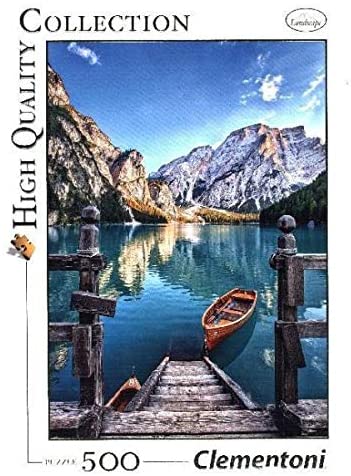 Clementoni - 35039 - Collection - Braies Lake - 500 Pieces, Multi-Colour