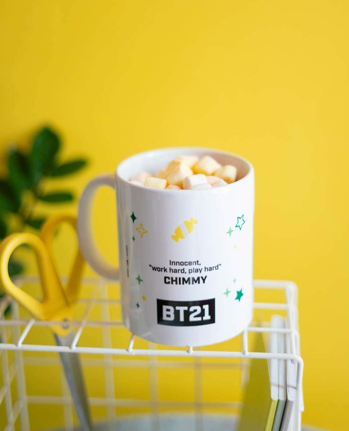 BT21 Official Merchandise Chimmy Ceramic Mug | 35 cl - 350 ml