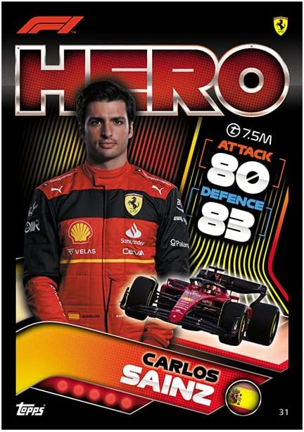 Topps Turbo Attax Formula 1 2022, Trading Cards - Deck Box