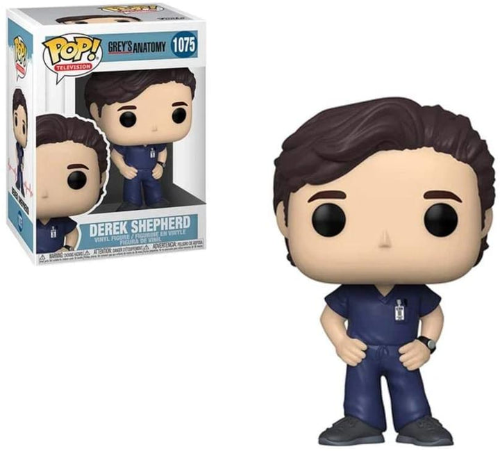 Grey&#39;s Anatomy Derek Shepherd Funko 36425 Pop! Vinile #1075