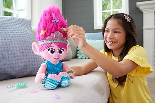 Trolls Hair POPS Surprise Poppy Feature Plush