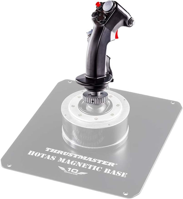 Thrustmaster F-16C Viper HOTAS Add-On Grip — Versatile replica fighter aircraft flight stick for flight games and simulations