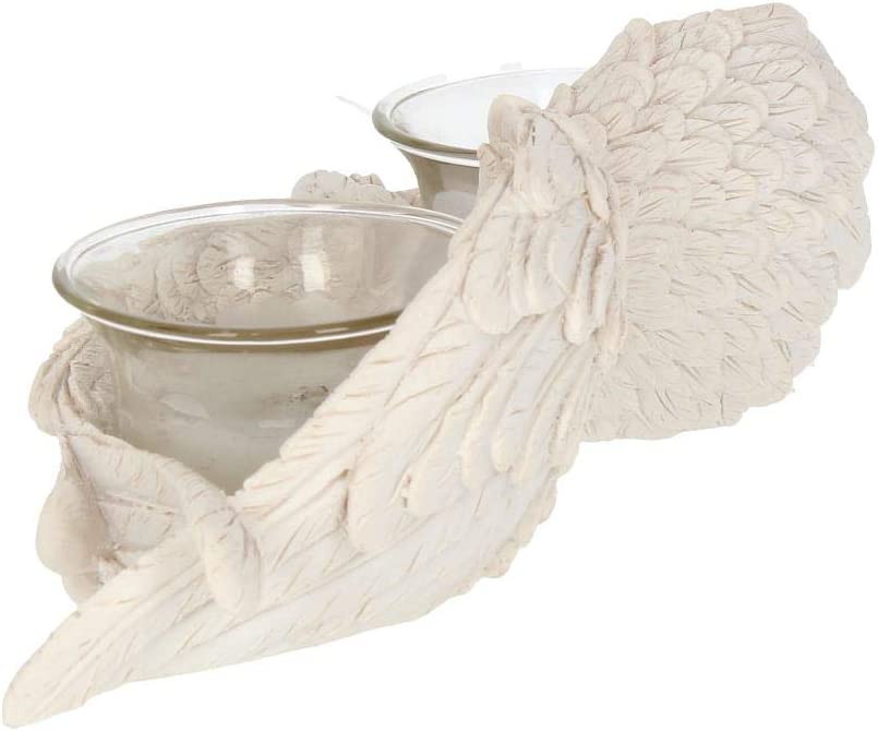 Nemesis Now Angel Wings Tealights 8cm Set of 2