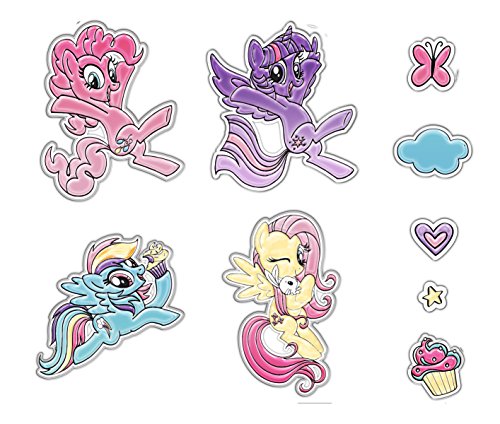 John Adams 10400 Little Pony Jelly Stickers, One Size